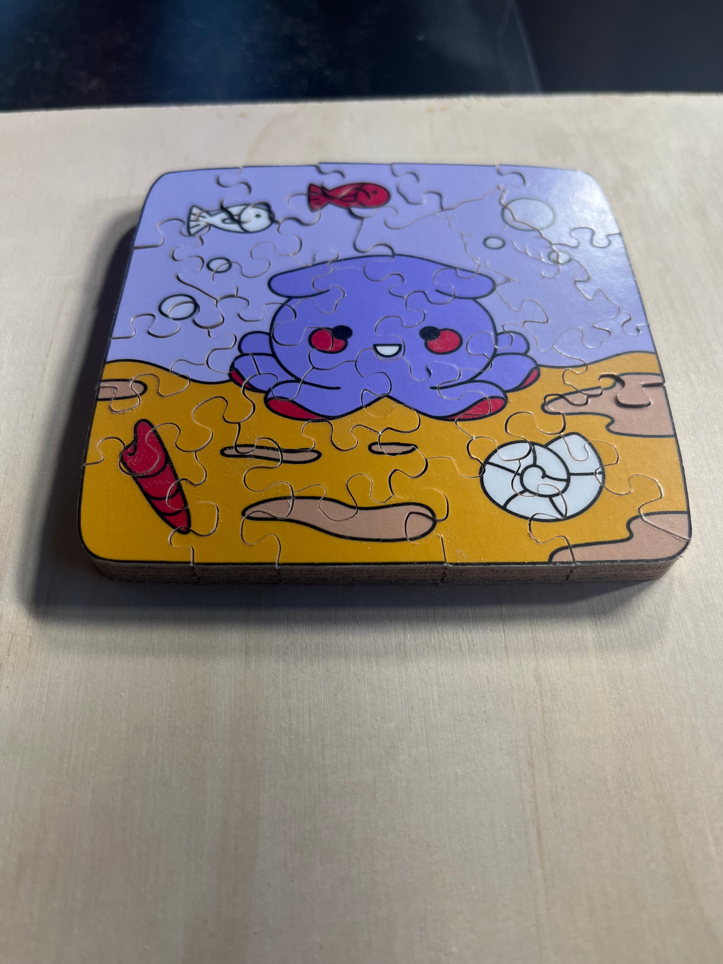 Mini: Purple Octopus