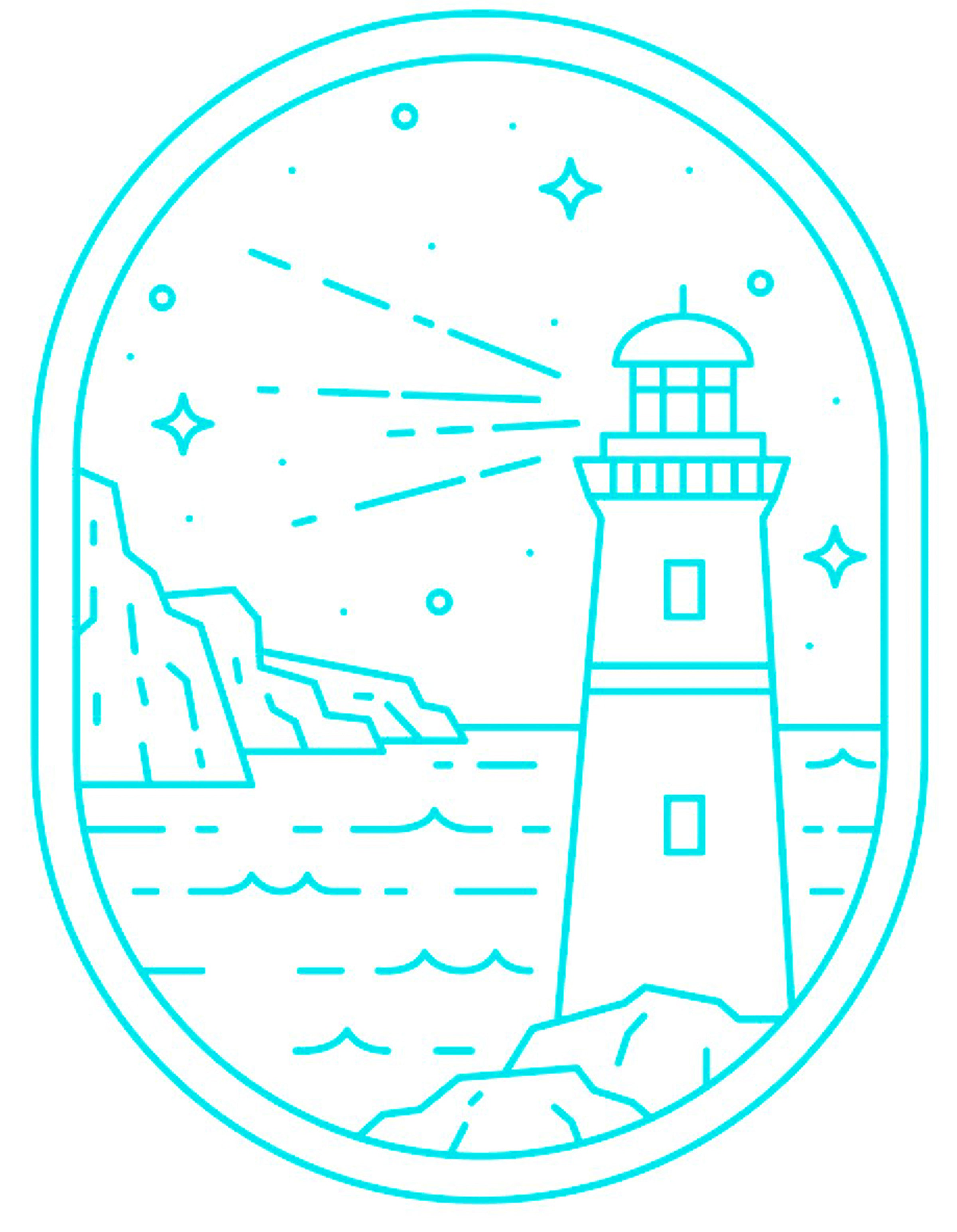 Mini Oval Lighthouse