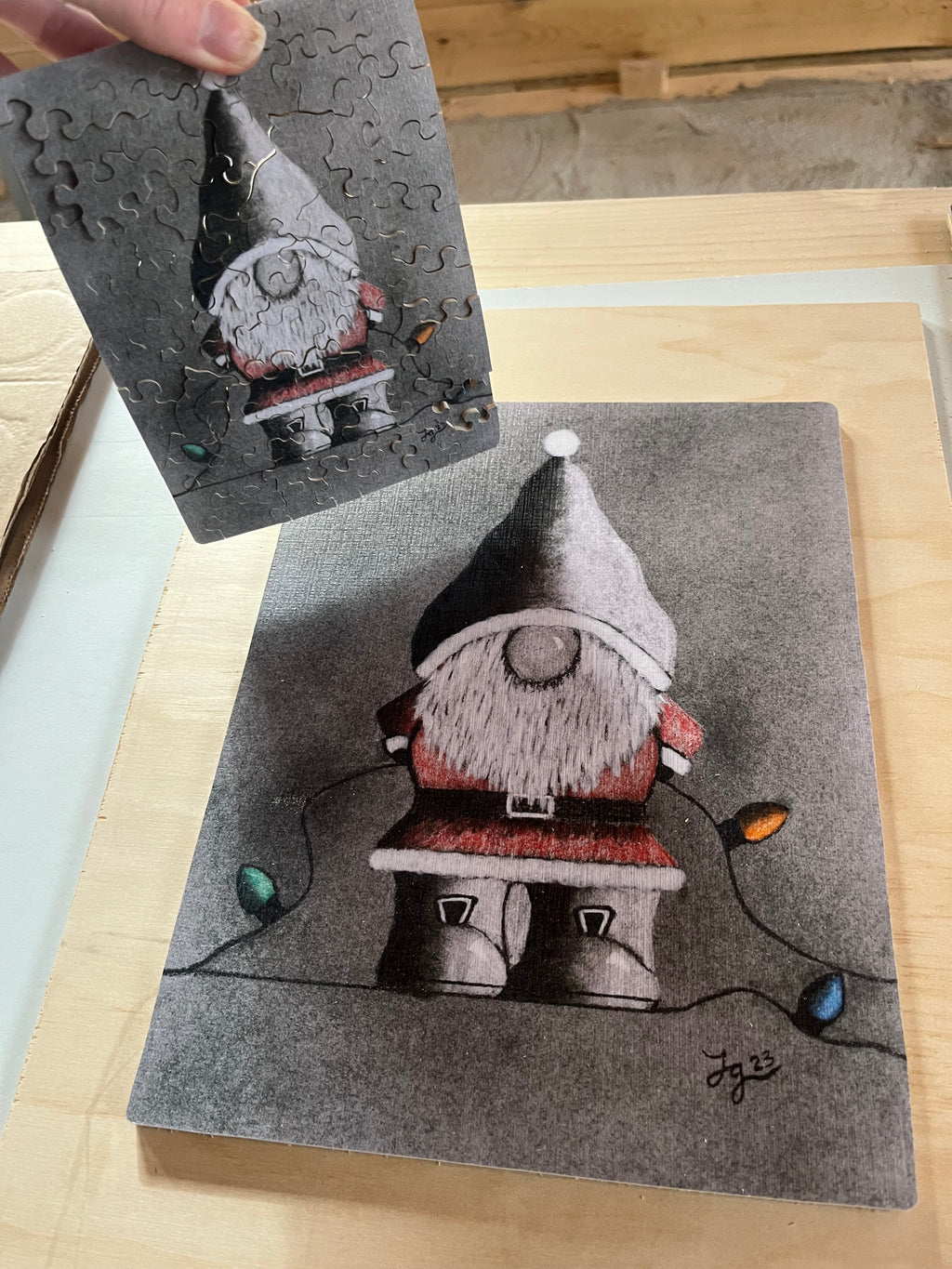 Holiday Gnome Puzzle