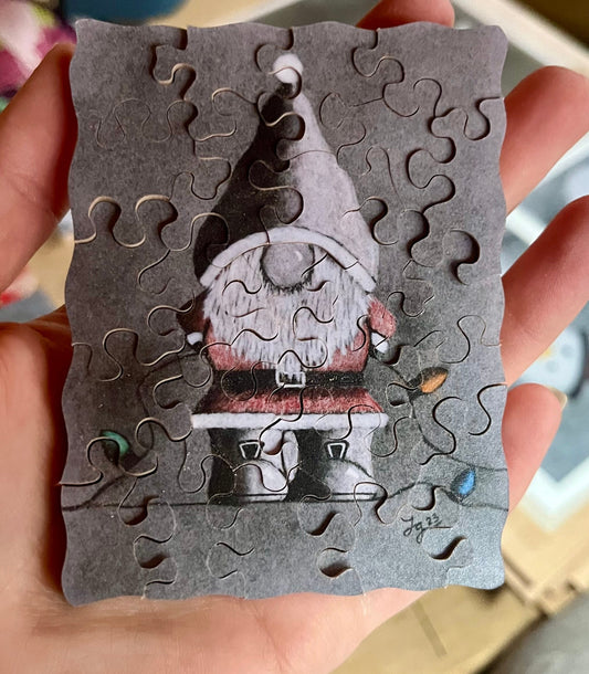 Mini Holiday Gnome Puzzle