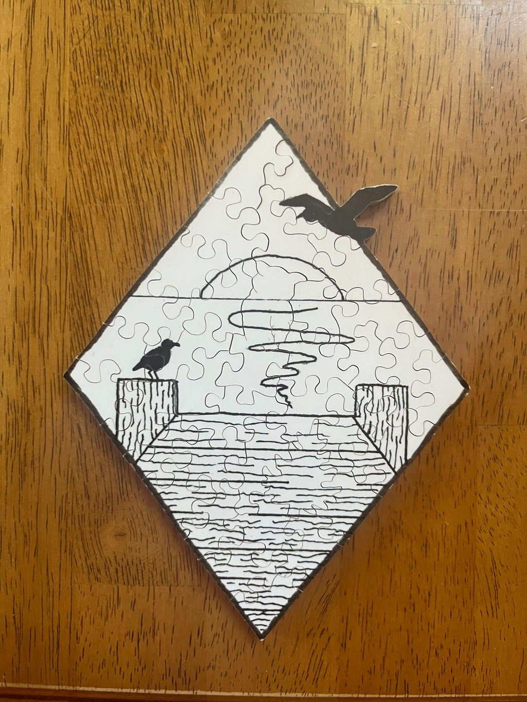 Lakeside Dock – Hand-Cut Wooden Jigsaw