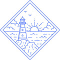 Diamond Lighthouse – Mini Hand-Cut Wooden Puzzle