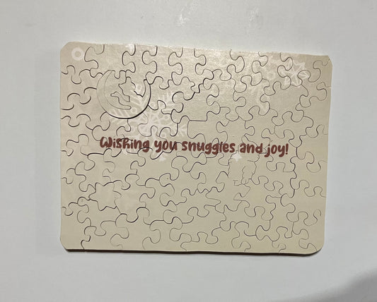 Snuggles & Joy - Greeting Card Puzzle