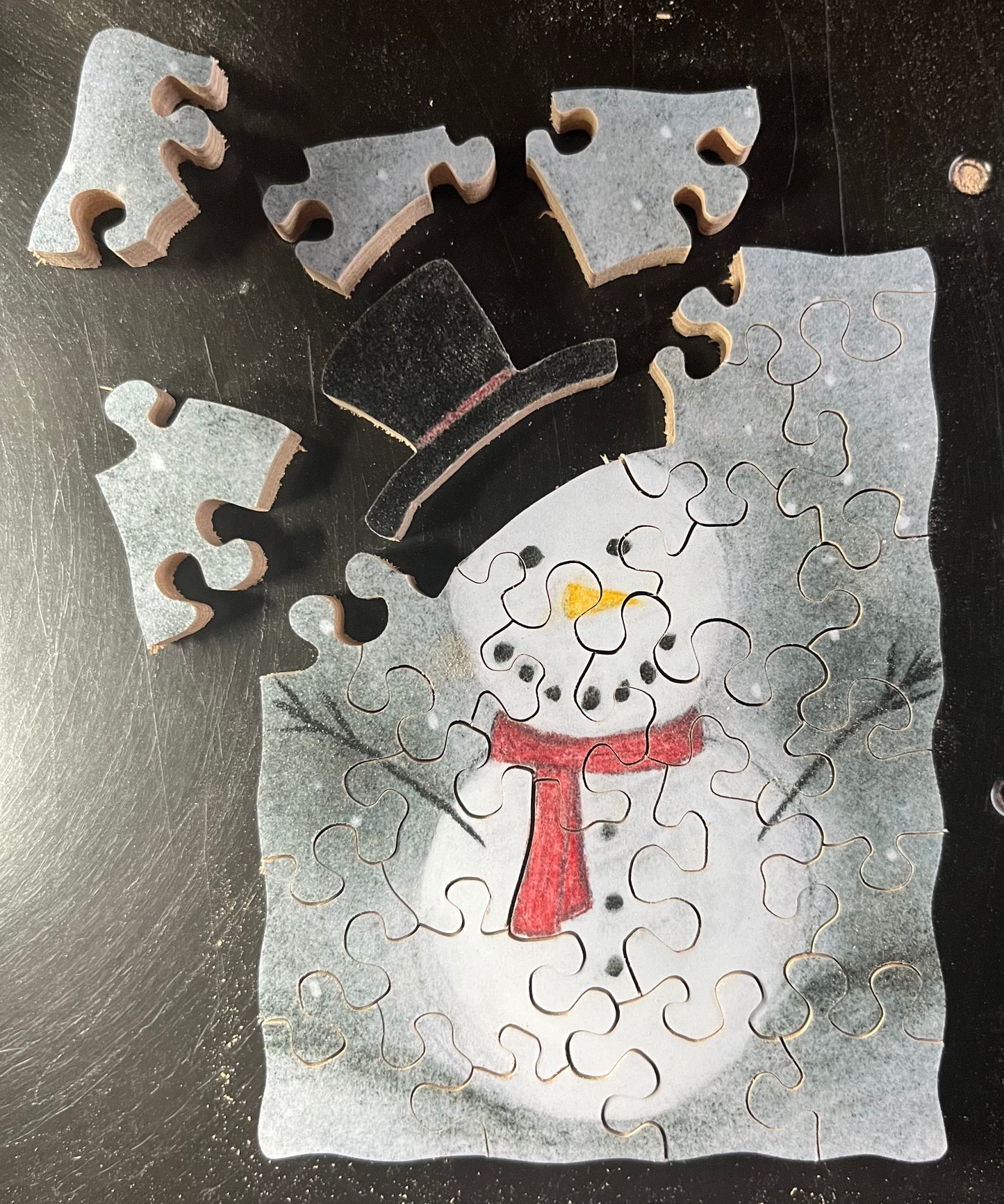 Mini Snowman Puzzle