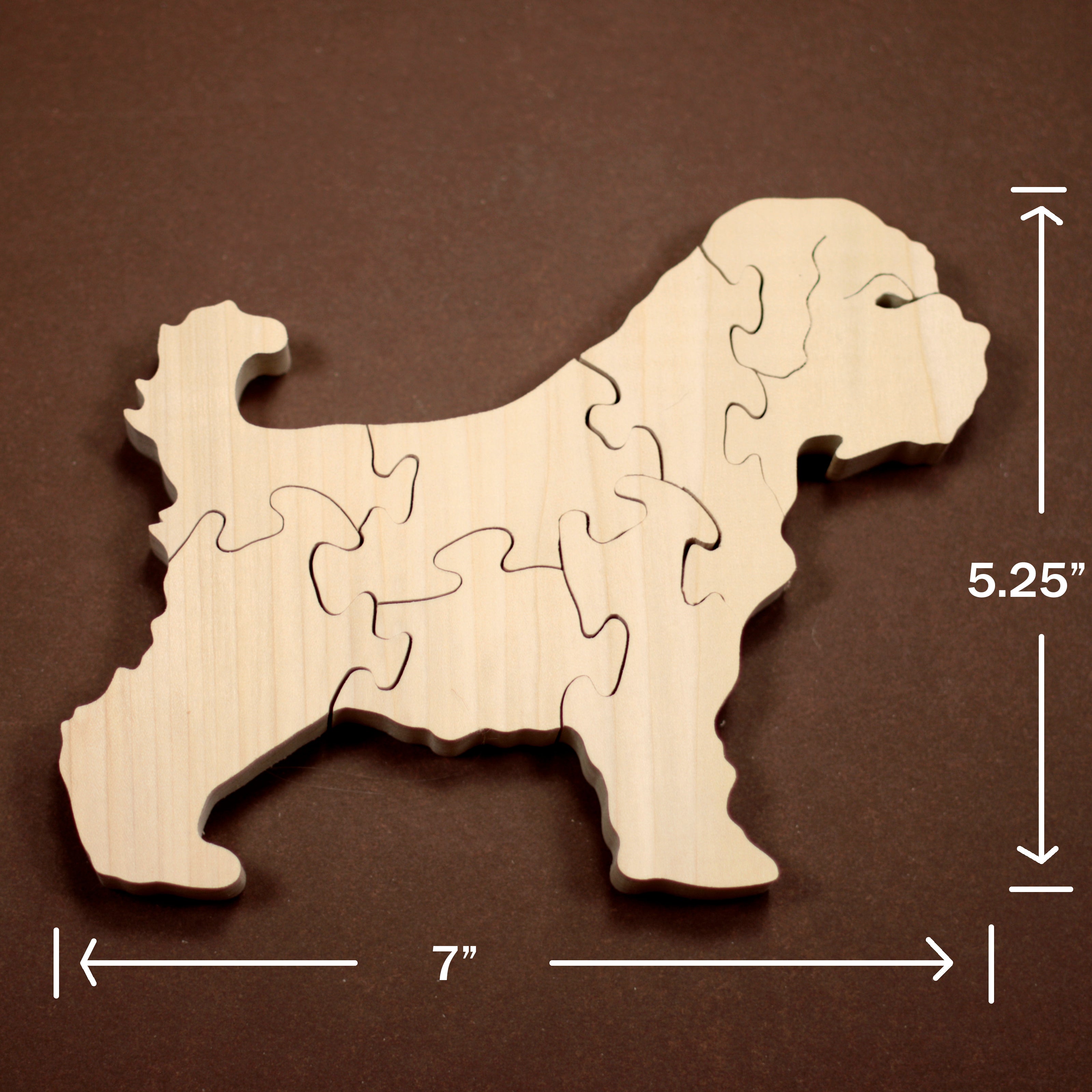 Curly Haired Dog Puzzle