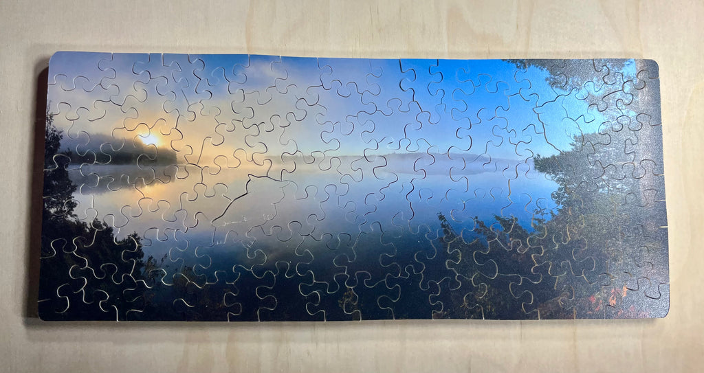Algonquin Park Sunrise – Hand-Cut Wooden Jigsaw