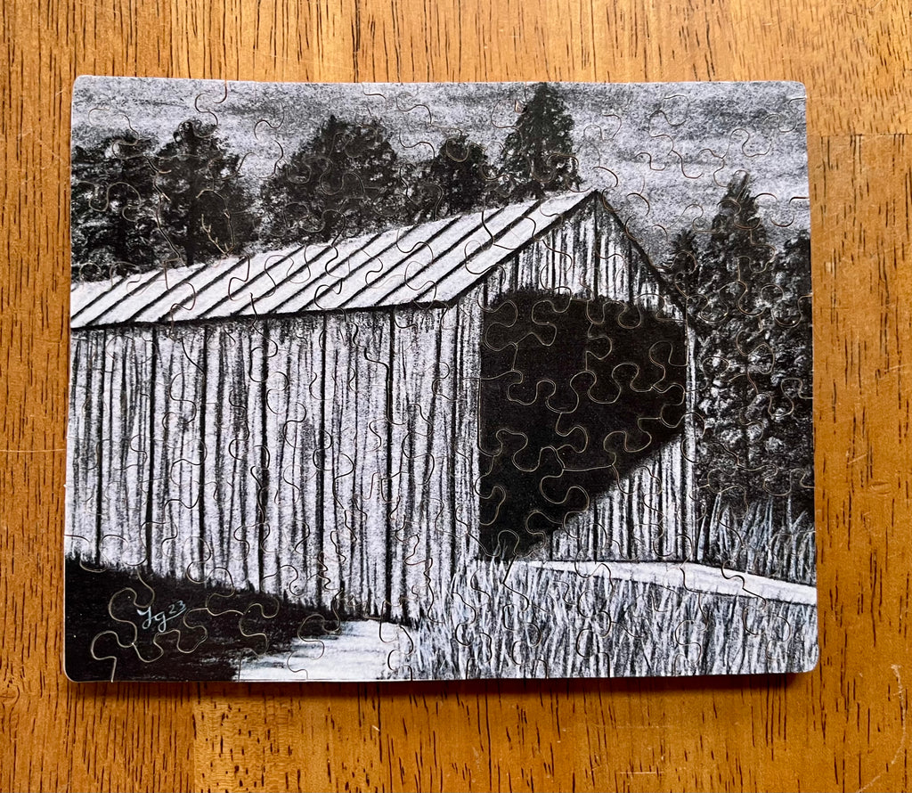 Rent: Covered Bridge - Wooden Puzzle