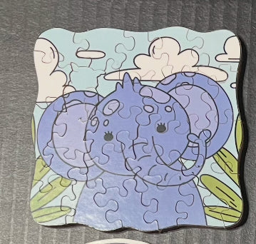 Mini: Purple Elephant