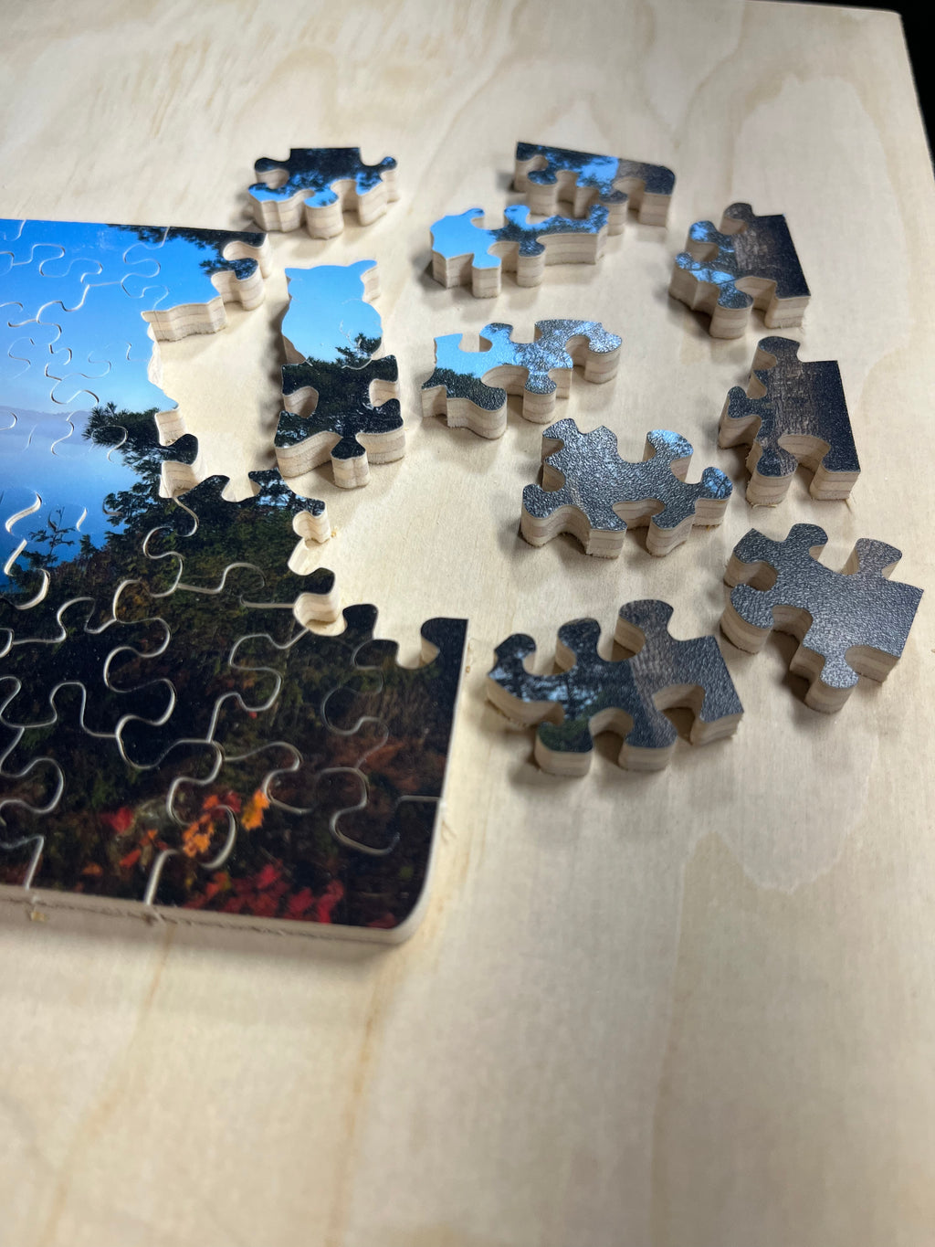 Algonquin Park Sunrise – Hand-Cut Wooden Jigsaw