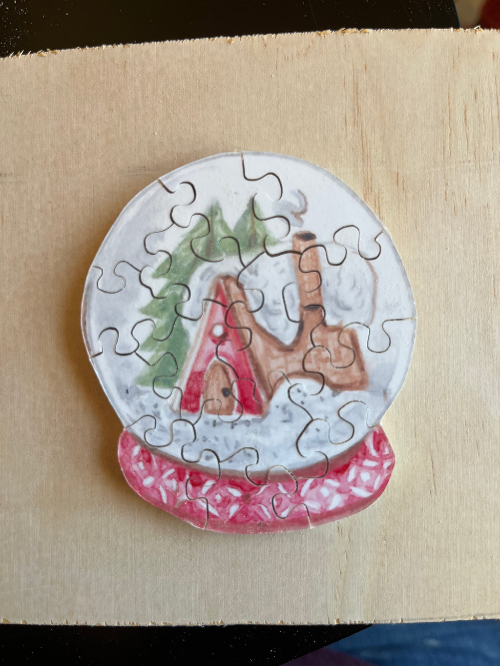 Mini: Snow Globe Puzzle