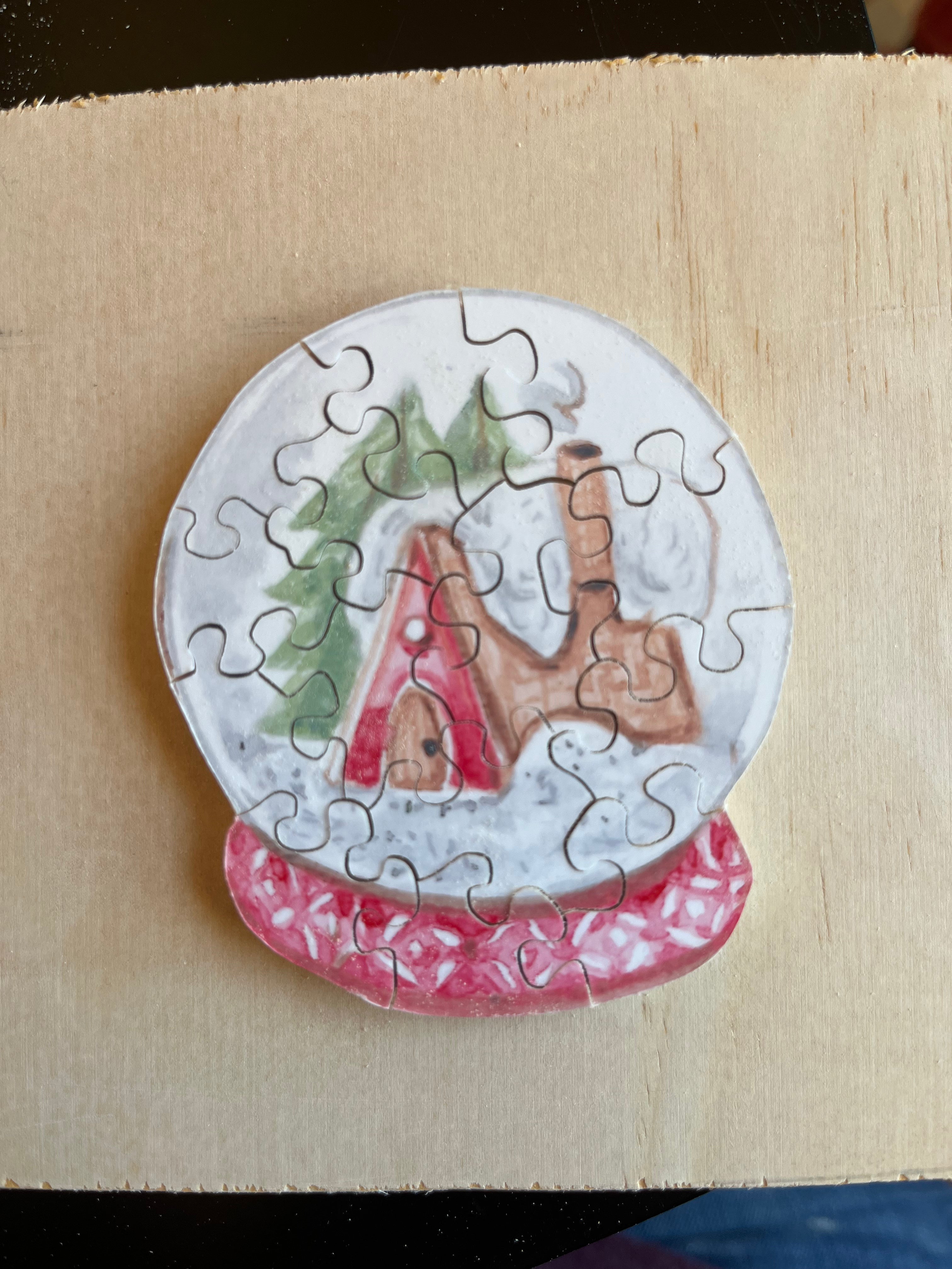 Mini: Snow Globe Puzzle