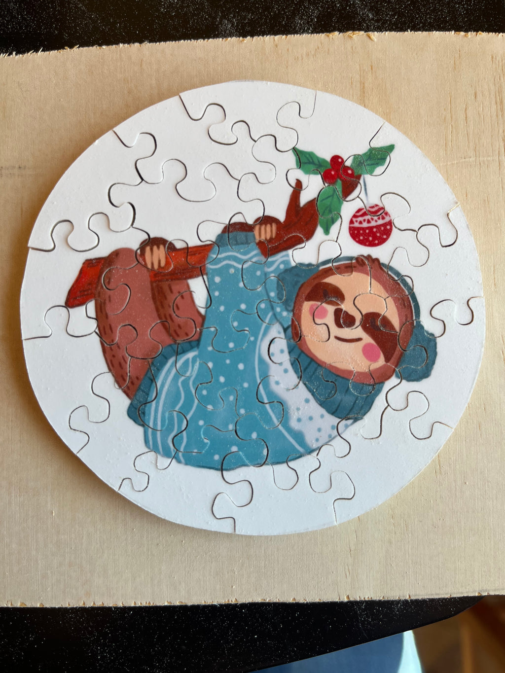 Mini Holiday Sloth