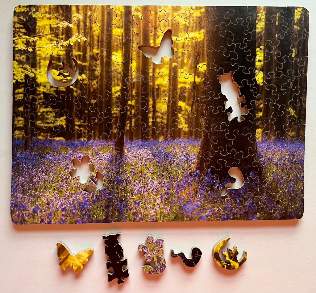 Bluebell Forest - Wooden Jigsaw Puzzle