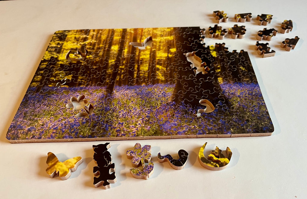 Bluebell Forest - Wooden Jigsaw Puzzle