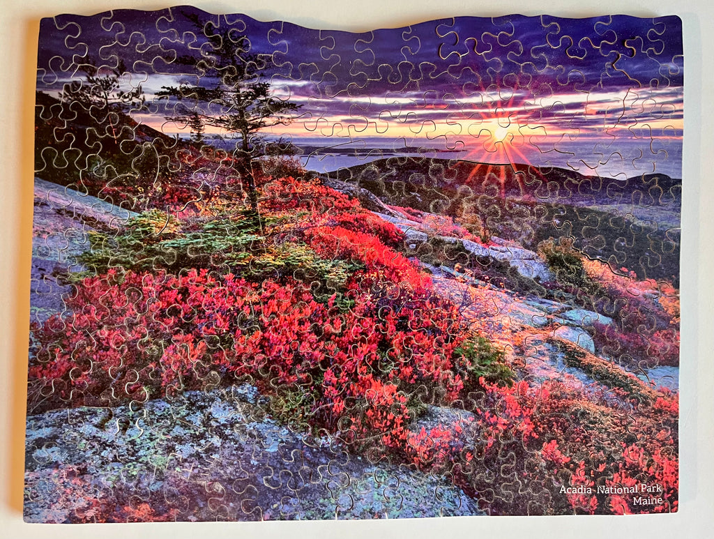 Acadia National Park - Wooden Jigsaw Puzzle