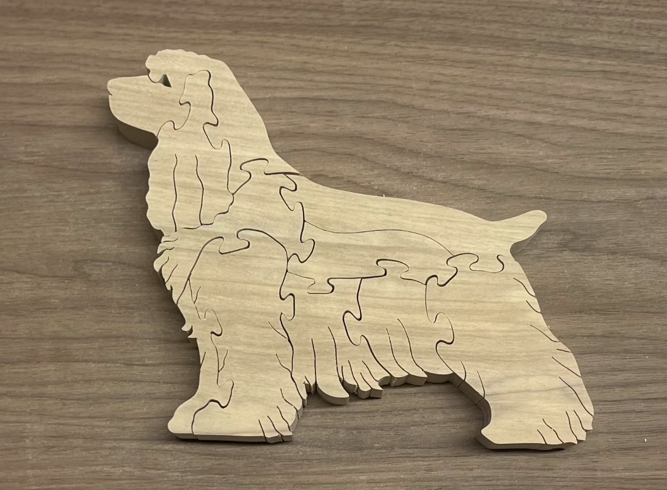 Cocker Spaniel Dog Puzzle