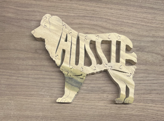 Australian Shepard Dog Puzzle