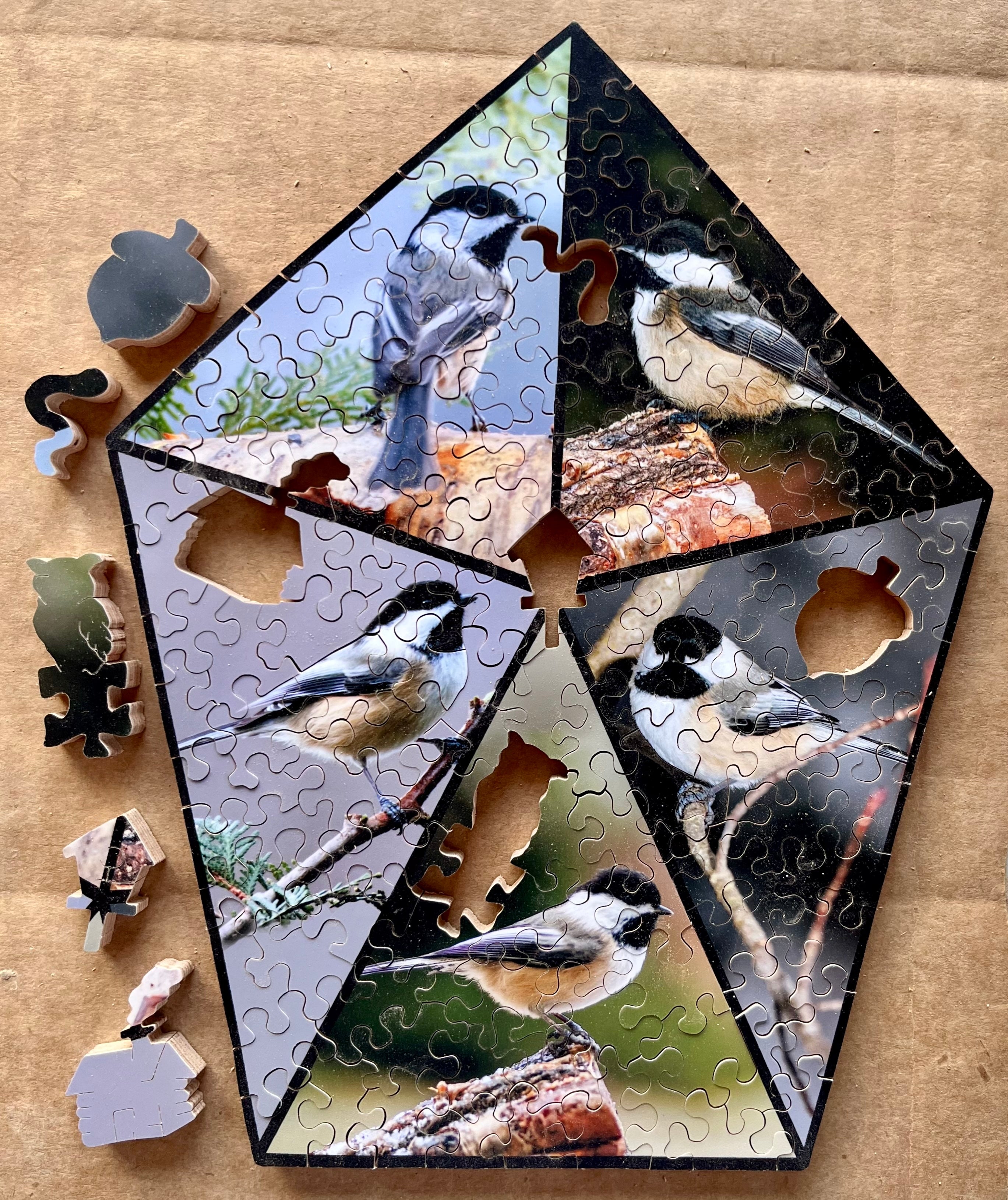 Chickadee Collage