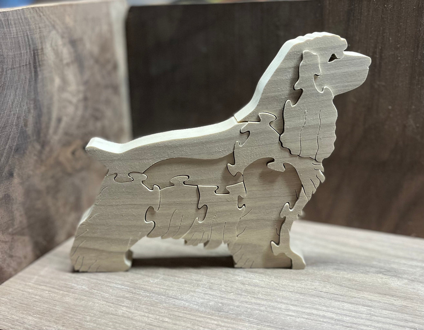 Cocker Spaniel Dog Puzzle