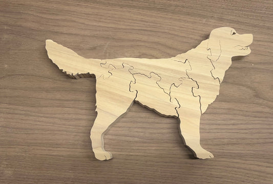 Golden Retriever Dog Puzzle