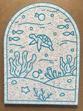 Sea Turtle – Hand-Cut Wooden Jigsaw